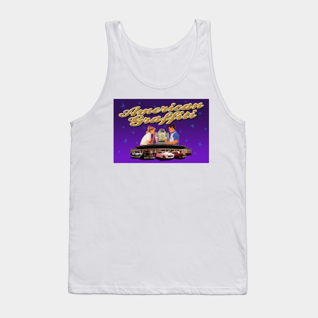 American Graffiti Tank Top by PLAYDIGITAL2020